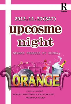 ORANGE upcosme night