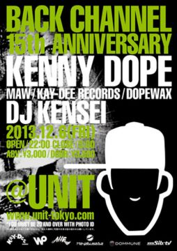 BACK CHANNEL 15TH ANNIVERSARY with KENNY DOPE