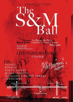 VIRGINS IN TOWN presents “The S&M Ball”