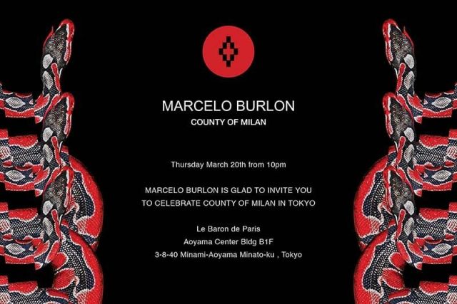 MARCELO BURLON COUNTY OF TOKYO