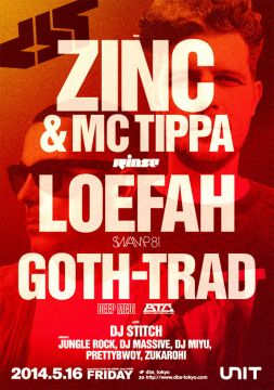 DBS presents ZINC x LOEFAH x GOTH-TRAD