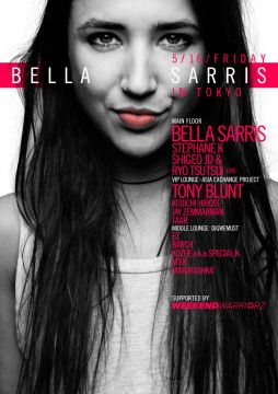 BELLA SARRIS in TOKYO supported by WEEKEND WARRIORZ