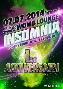 INSOMNIA -1st ANNIVERSARY-