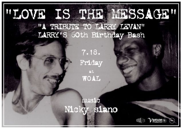 “LOVE IS THE MESSAGE”