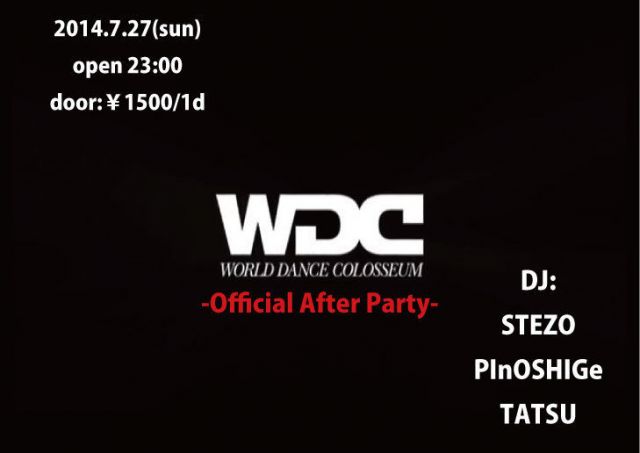 WDC AFTER PARTY