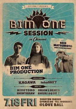 CITY VYBZ presents Bim One Session in OKINAWA