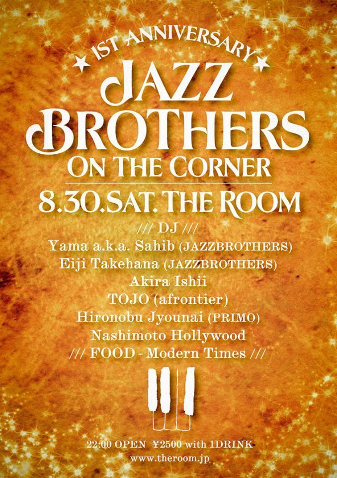 JAZZ BROTHERS ON THE CORNER -1st Anniversary-