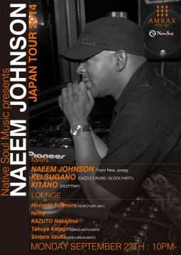 NAEEM JOHNSON JAPAN TOUR 2014