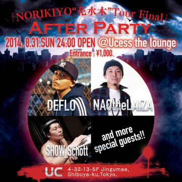 NORIKIYO"花水木"Tour Final AFTER PARTY