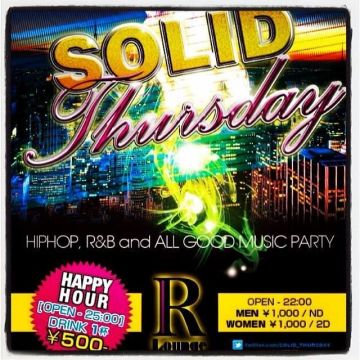 SOLID THURSDAY  ~DJ 麻朝　Birthday Bash!!!~(6F)