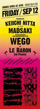 KEIICHI NITTA AND MADSAKI AN EXCLUSIVE COLLABORATION FOR WEGO