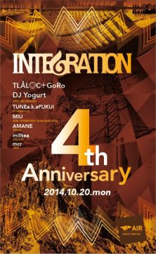 INTEGRATION 4th ANNIVERSARY