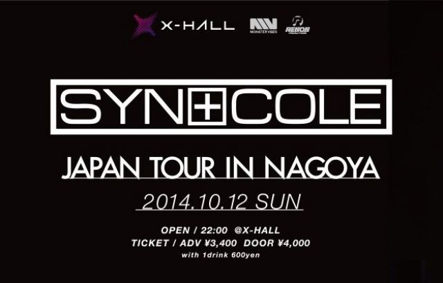 SYN COLE JAPAN TOUR in NAGOYA