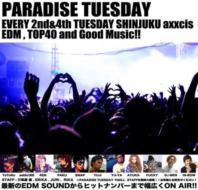 PARADISE TUESDAY