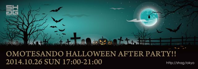 OMOTESANDO HALLOWEEN AFTER PARTY!!
