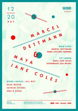 WOMB presents MARCEL DETTMANN & MAYA JANE COLES