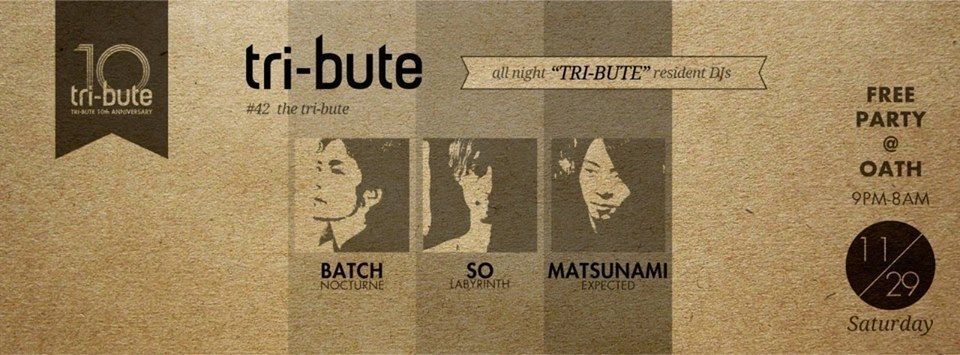 TRI-BUTE #42 - the tri-bute -