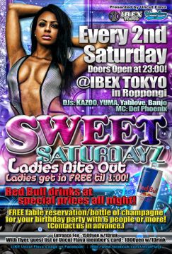 SWEET SATURDAYZ "Ladies Night"