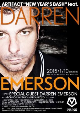 ARTIFACT “NEW YEAR’S BASH” feat. DARREN EMERSON