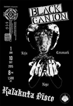 BLACK GANION GIG