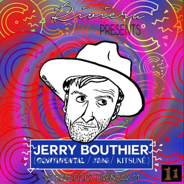 JERRY BOUTHIER (KITSUNÉ / CONTINENTAL) Japan Tour in OSAKA