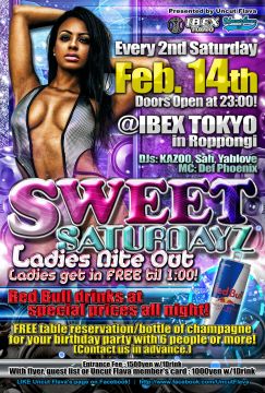 SWEET SATURDAYZ "Valentine's Day Special"