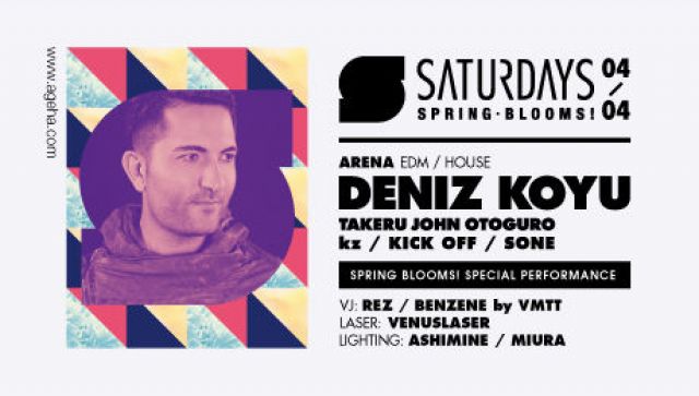 SATURDAYS  -SPRING BLOOMS!- feat. DENIZ KOYU