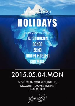 HOLIDAYS