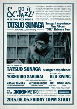 Sunaga t experience New Album “STE” Release Tour