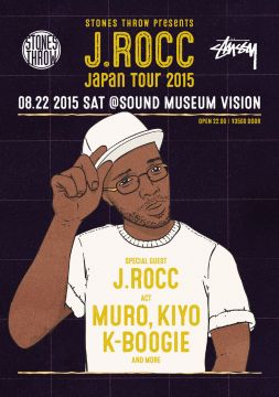 Stones Throw presents J. Rocc Japan Tour 2015