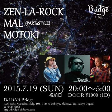 Zen-La-Rock , MaL & Motoki's Night