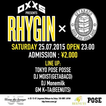 OXXS PRESENTS RHYGIN × GETABACO ALL NIGHT SPECIAL