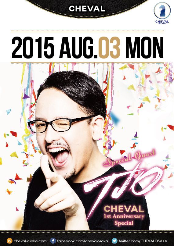 BLUE SPECIAL GUEST : TJO – CHEVAL 1st Anniversary Special「RUDE」