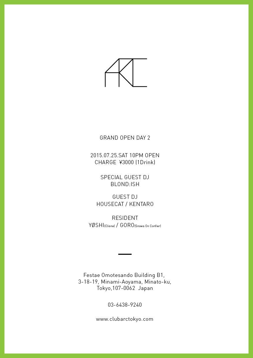 ARC GRAND OPEN DAY 2