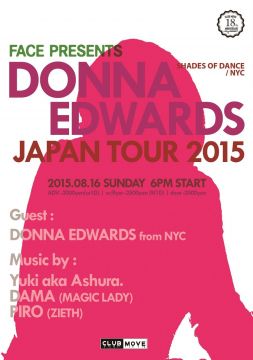 FACE presents DONNA EDWARDS JAPAN TOUR 2015