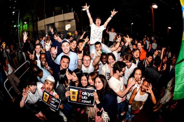 International Bar hopping event! in Roppongi:)