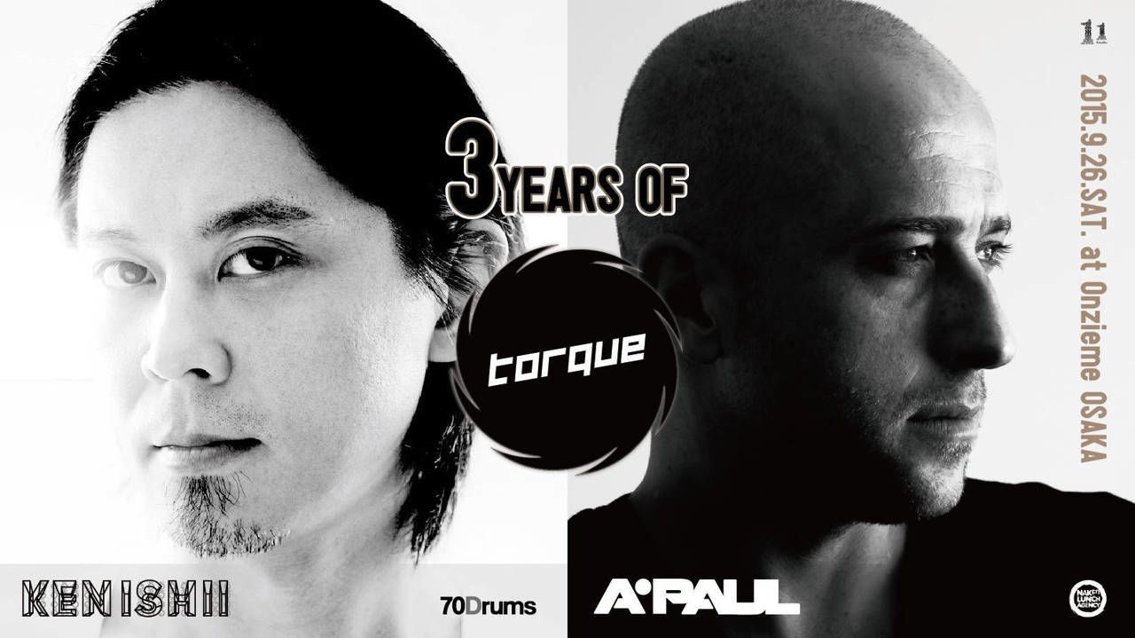 3YEARS OF TORQUE -KEN ISHII / A.PAUL-