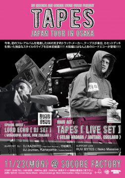 [ TAPES JAPAN TOUR IN OSAKA ]