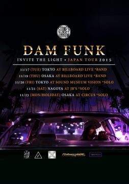 DÂM-FUNK JAPAN TOUR 2015