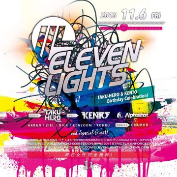 ELEVEN LIGHTS"TAKU-HERO & KENTO Birthday Celebration!"