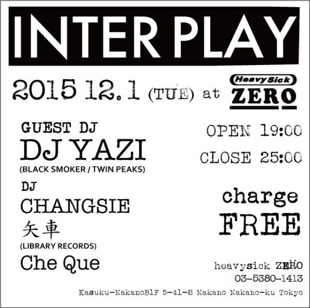 INTERPLAY【NIGHT TIME】