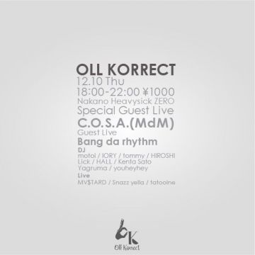 Oll Korrect【NIGHT TIME】