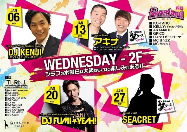 2F Neverland / SPECIAL GUEST : DJ KENZI