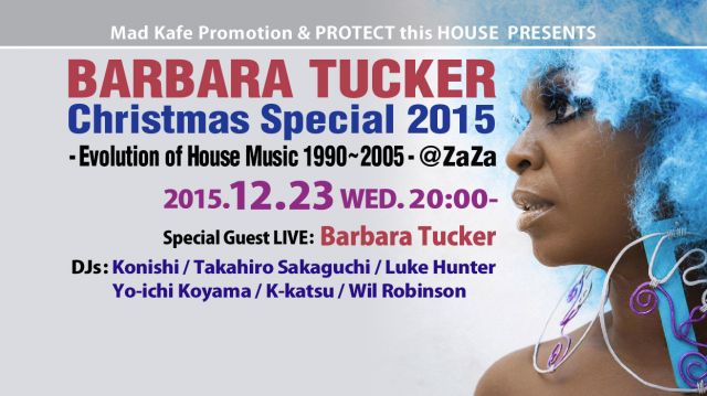 "BARBARA TUCKER" Christmas Special LIVE 2015