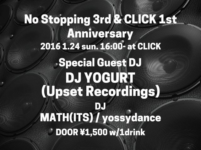 No Stopping 3rd Anniversary & CLICK 1st Anniversary