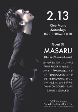 CLUB MUSIC SATURDAY Feat. MASARU