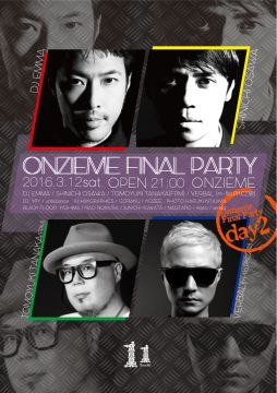 ONZIEME FINAL PARTY DAY2