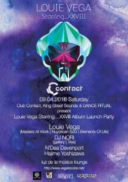 LOUIE VEGA STARRING…XXVIII ALBUM LAUNCH PARTY