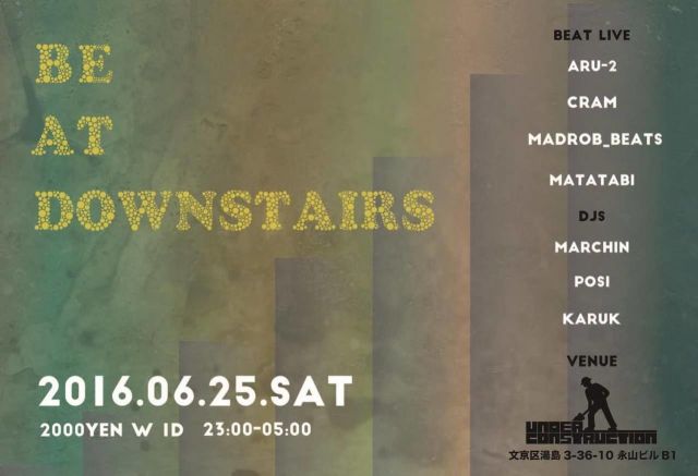 BE AT DOWNSTAIRS
