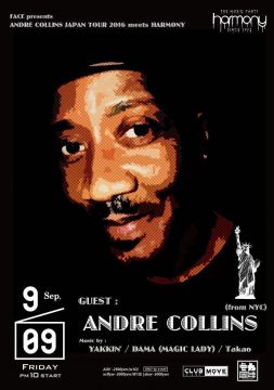 ANDRE Collins JAPAN TOUR 2016 meets Harmony